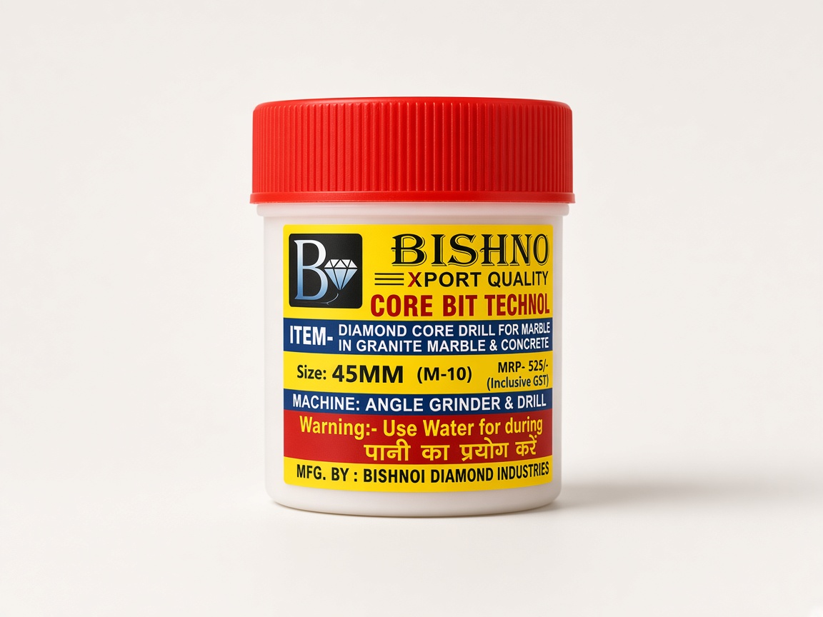 Bishnoi 45 mm diamond core bit — photo 3