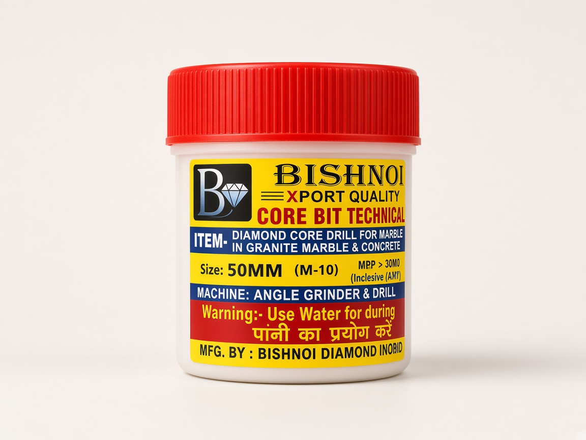 Bishnoi 50 mm diamond core bit — photo 3