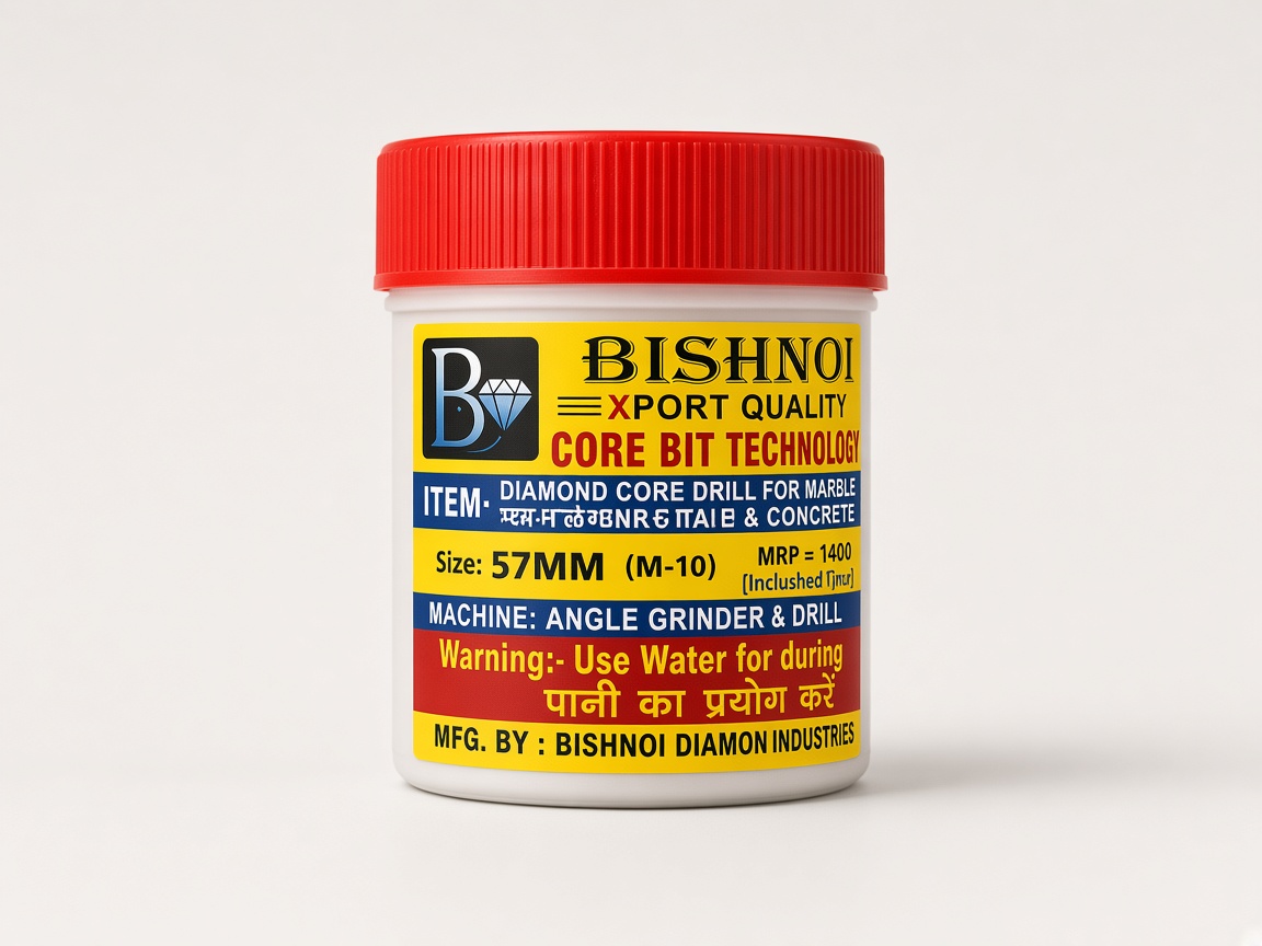 Bishnoi 57 mm diamond core bit — photo 3