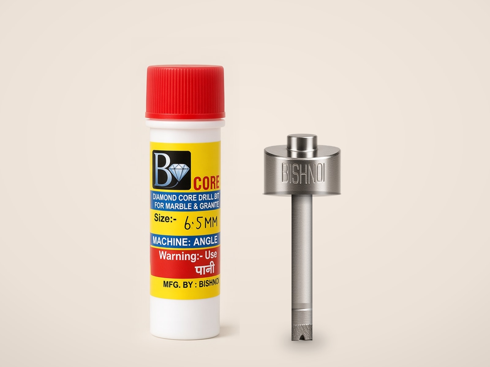 Bishnoi 6.5 mm diamond core bit