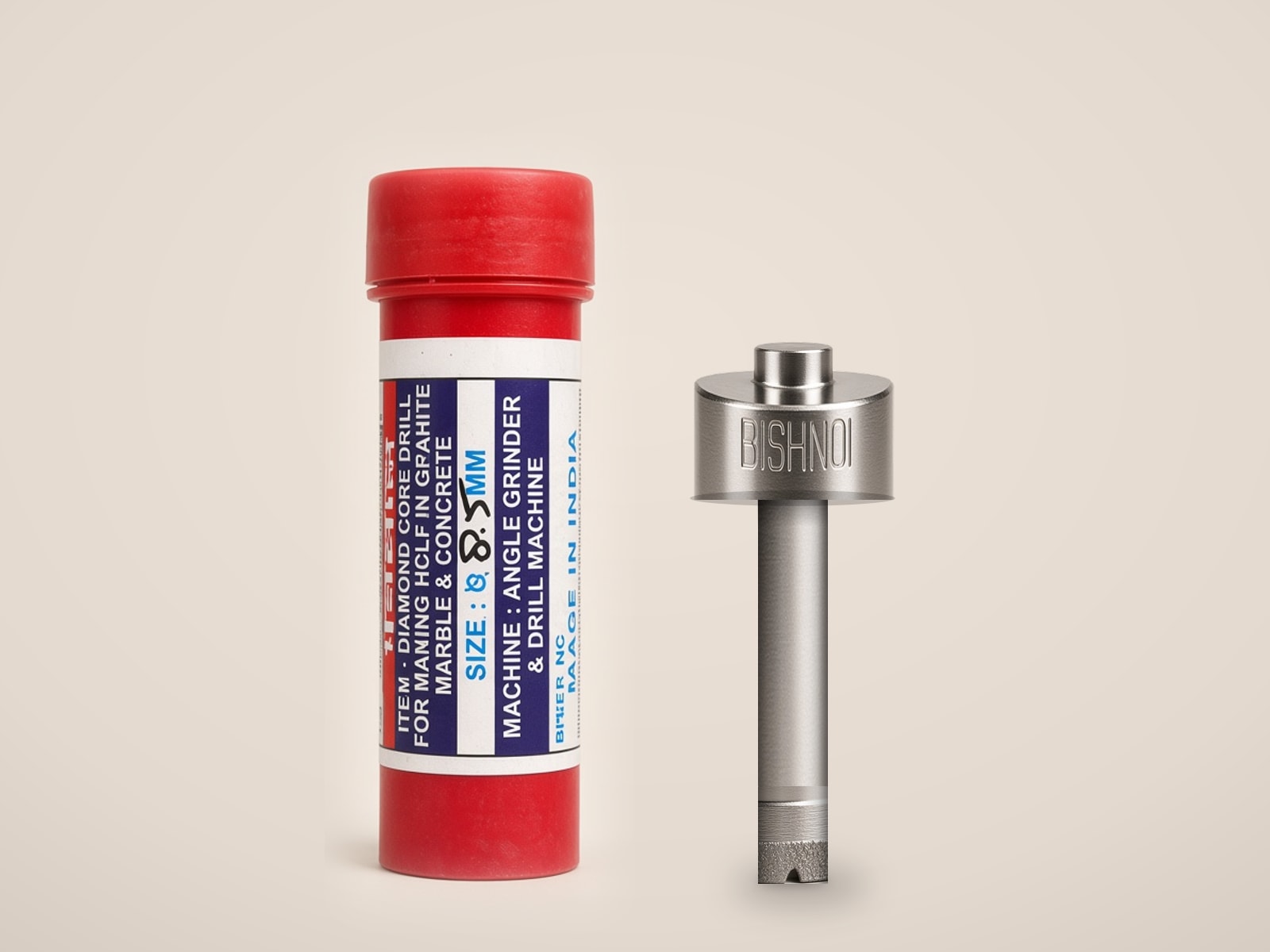 Bishnoi 8.5 mm diamond core bit